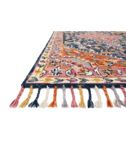 Loloi Zharah ZR-01 NAVY / MULTI Area Rug 9 ft. 3 in. X 13 ft. Rectangle
