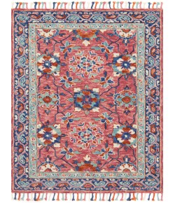 Loloi Zharah ZR-03 ROSE / DENIM Area Rug 2 ft. 6 in. X 7 ft. 6 in. Rectangle