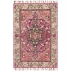 Loloi Zharah ZR-05 RASPBERRY / TAUPE Area Rug 3 ft. 6 in. X 5 ft. 6 in. Rectangle