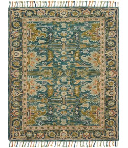 Loloi Zharah ZR-12 BLUE / NAVY Area Rug 18 in. X 18 in. Sample