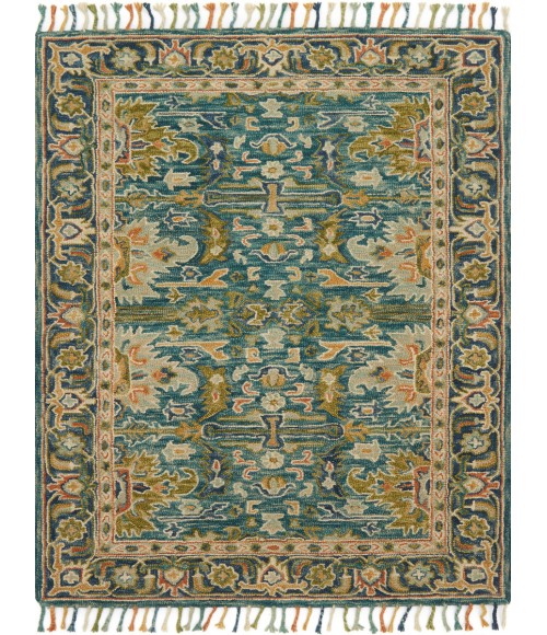 Loloi Zharah Blue / Navy Rug ZR-12 9 ft. 3 in. X 13 ft. Rectangle - Rugs Town Loloi Zharah Blue / Navy ZR-12 9 ft. 3 in. X 13 ft. Rectangle Rug
