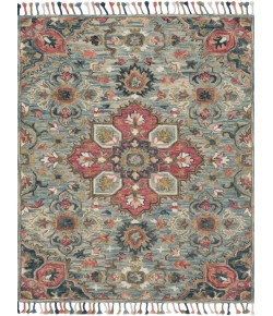 Loloi Zharah ZR-13 LIGHT BLUE / MULTI Area Rug 7 ft. 9 in. X 9 ft. 9 in. Rectangle