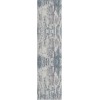 Abel ALL-AA Gray/Blue 2 ft. 6 in. x 8 ft. Runner Area Rug