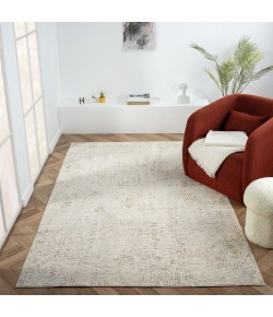 LR Home Abel ALLU-AB Light Gray/Ivory 10 ft. x 14 ft. Rectangle Area Rug