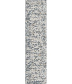 Abel ALL-AC Blue/Taupe 2 ft. 6 in. x 8 ft. Runner Area Rug