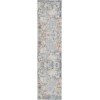 Abel ALL-AD Gray/Brown 2 ft. 6 in. x 8 ft. Runner Area Rug