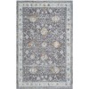 Abel ALL-AG Gray/Blue 2 ft. x 3 ft. Rectangle Area Rug