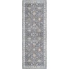 Abel ALL-AG Gray/Blue 2 ft. 6 in. x 8 ft. Runner Area Rug