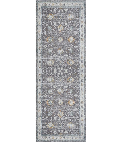 LR Home Allure Gray/Blue Rug 82473 2 ft. 6 in. X 8 ft. Rect. - Rugs Town LR Home Allure Gray/Blue 82473 2 ft. 6 in. X 8 ft. Rect. Rug