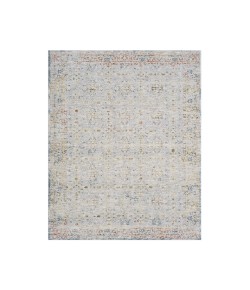LR Home Abel ALL-AH Light Gray/Blue 2 ft. x 3 ft. Rectangle Area Rug