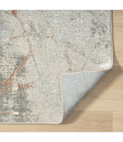 LR Home ANTALYA 82051 Brown/ Beige 5'0" X 7'0 Rect. Rug