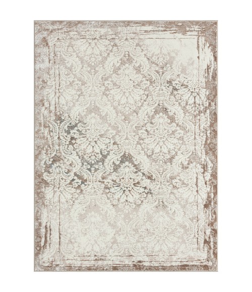 LR Home ANTALYA 82054 Cream/ Beige 5'0" X 7'0 Rect. Rug