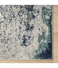 LR Home ANTALYA 82057 Gray/ Teal 7'-5" X 9'-5 Rect. Rug
