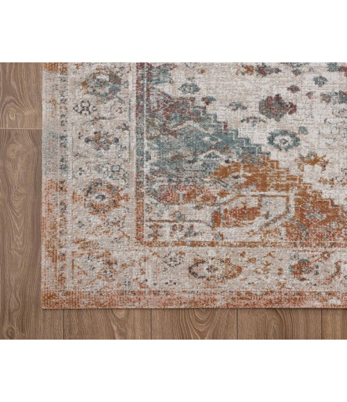 LR Home ANTIQUITY 81457 Beige/ Cream 5'-3" X 7'-10 Rect. Rug