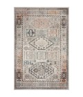 LR Home ANTIQUITY 81474 Cream/ Brown 5'-3" X 7'-10 Rect. Rug