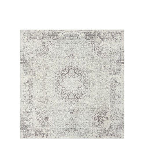 LR Home Aria 82422 Gray 2'8" X 3'10 Rect. Rug