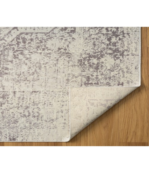 LR Home Aria 82422 Gray 2'8" X 3'10 Rect. Rug