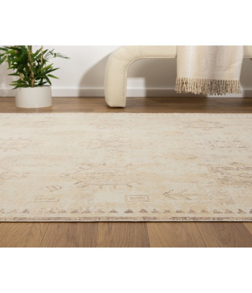 LR Home Aria 82423 Beige 2'8" X 3'10 Rect. Rug
