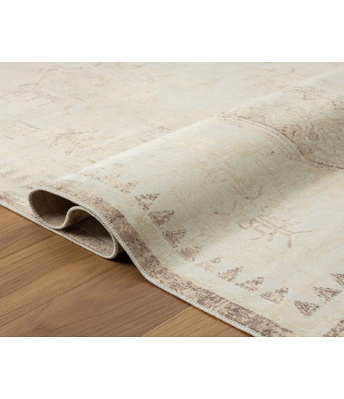 LR Home Aria 82423 Beige 2'8" X 3'10 Rect. Rug