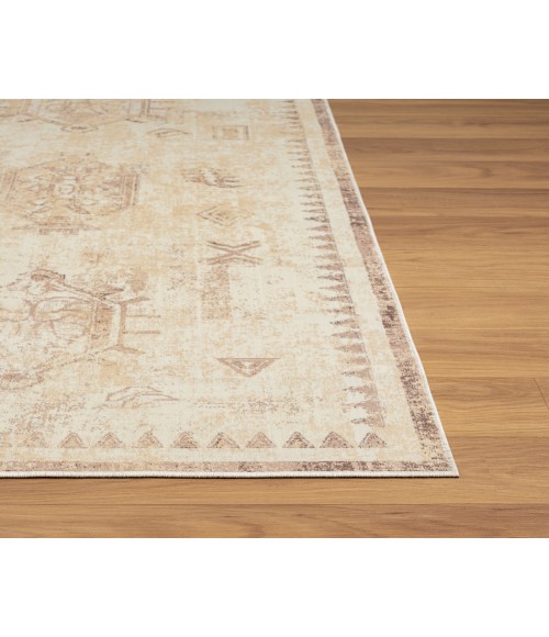 LR Home Aria 82423 Beige 2'8" X 3'10 Rect. Rug