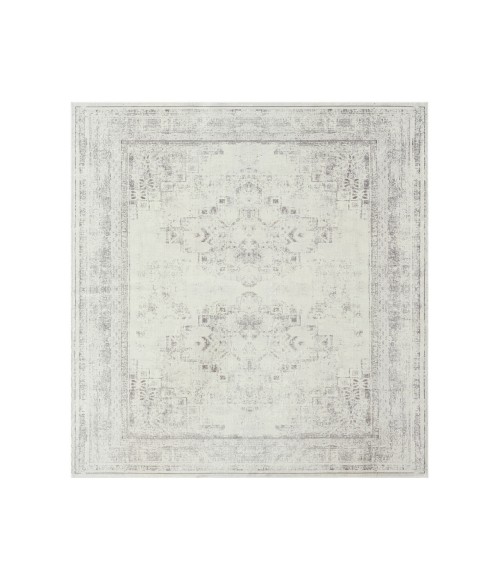 LR Home Aria 82426 Gray 2'8" X 3'10 Rect. Rug