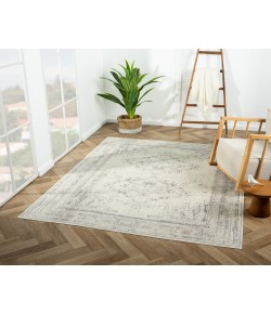 LR Home Ada ARIA-AS Gray 2 ft. 8 in. x 3 ft. 10 in. Rectangle Area Rug