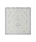 LR Home Aria 82427 Blue/ Gray 2' X 5' Rect. Rug