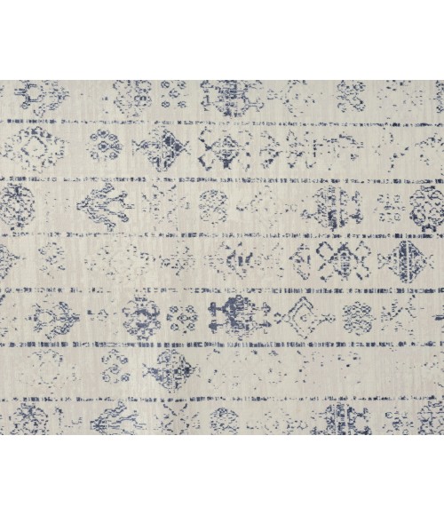 LR Home Aria 82427 Blue/ Gray 2'8" X 3'10 Rect. Rug