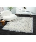 LR Home Aria 82427 Blue/ Gray 2'8" X 3'10 Rect. Rug