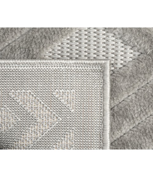 LR Home Atlas 82414 Gray 7'10" X 9'10 Rect. Rug