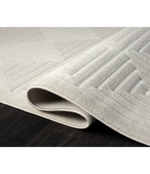 LR Home Atlas 82415 Ivory 5'0" X 7'0 Rect. Rug