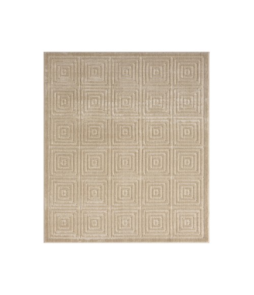 LR Home Atlas 82416 Beige 5'0" X 7'0 Rect. Rug