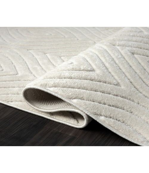 LR Home Atlas 82418 Ivory 7'10" X 9'10 Rect. Rug