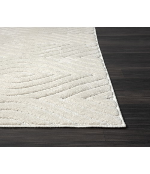 LR Home Atlas 82418 Ivory 7'10" X 9'10 Rect. Rug