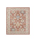 LR Home Avalon 82428 Rust/ Ivory 7'10" X 9'10 Rect. Rug