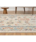 LR Home Avalon 82429 Ivory/ Pale Blue 7'10" X 9'10 Rect. Rug