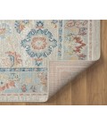 LR Home Avalon 82429 Ivory/ Pale Blue 7'10" X 9'10 Rect. Rug