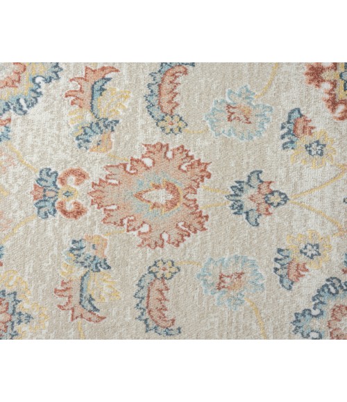 LR Home Avalon 82429 Ivory/ Pale Blue 7'10" X 9'10 Rect. Rug