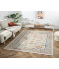 LR Home Avalon 82429 Ivory/ Pale Blue 7'10" X 9'10 Rect. Rug