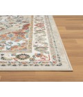 LR Home Avalon 82431 Ivory/ Rust 5'3" X 7'6 Rect. Rug