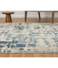 LR Home Avalon 82432 Lt.Grey/ Blue 7'10" X 9'10 Rect. Rug