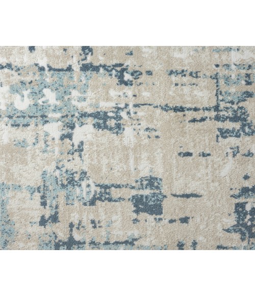 LR Home Avalon 82432 Lt.Grey/ Blue 7'10" X 9'10 Rect. Rug