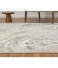LR Home Avalon 82433 Ivory/ Blue 7'10" X 9'10 Rect. Rug