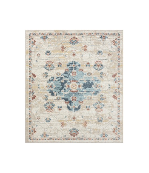 LR Home Avalon 82435 Blue 7'10" X 9'10 Rect. Rug