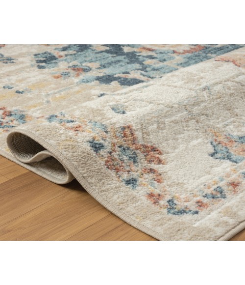 LR Home Avalon 82435 Blue 7'10" X 9'10 Rect. Rug