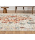 LR Home Avalon 82436 Rust/ Ivory 3'-11" X 6'-0 Rect. Rug