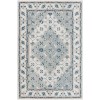 Blesilda BAB-AY Gray Area Rug 5 ft. X 7 ft. 9 in. Rectangle
