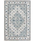 LR Home Babylon Gray/Blue 81787 7 ft. 9 in. X 9 ft. 9 in. Rect. Rug