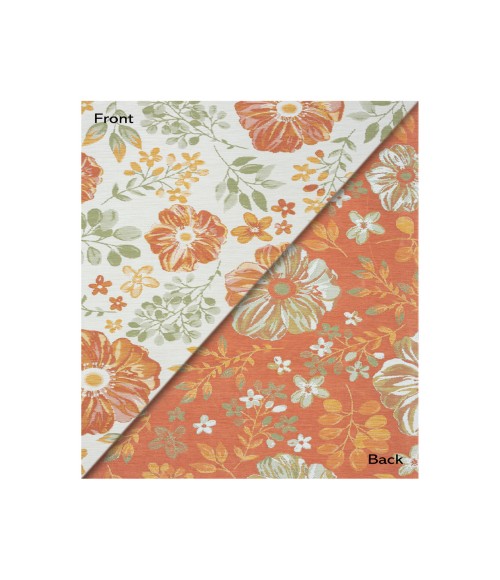 LR Home Belize 82510 Ivory/ Green 7'10" X 9'10 Rect. Rug