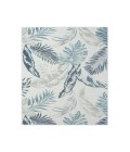 LR Home Belize 82520 Ivory/ Blue 5'-3" X 7'0 Rect. Rug